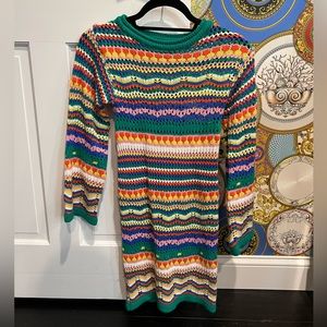 Beginning Boutique colorful knitted dress